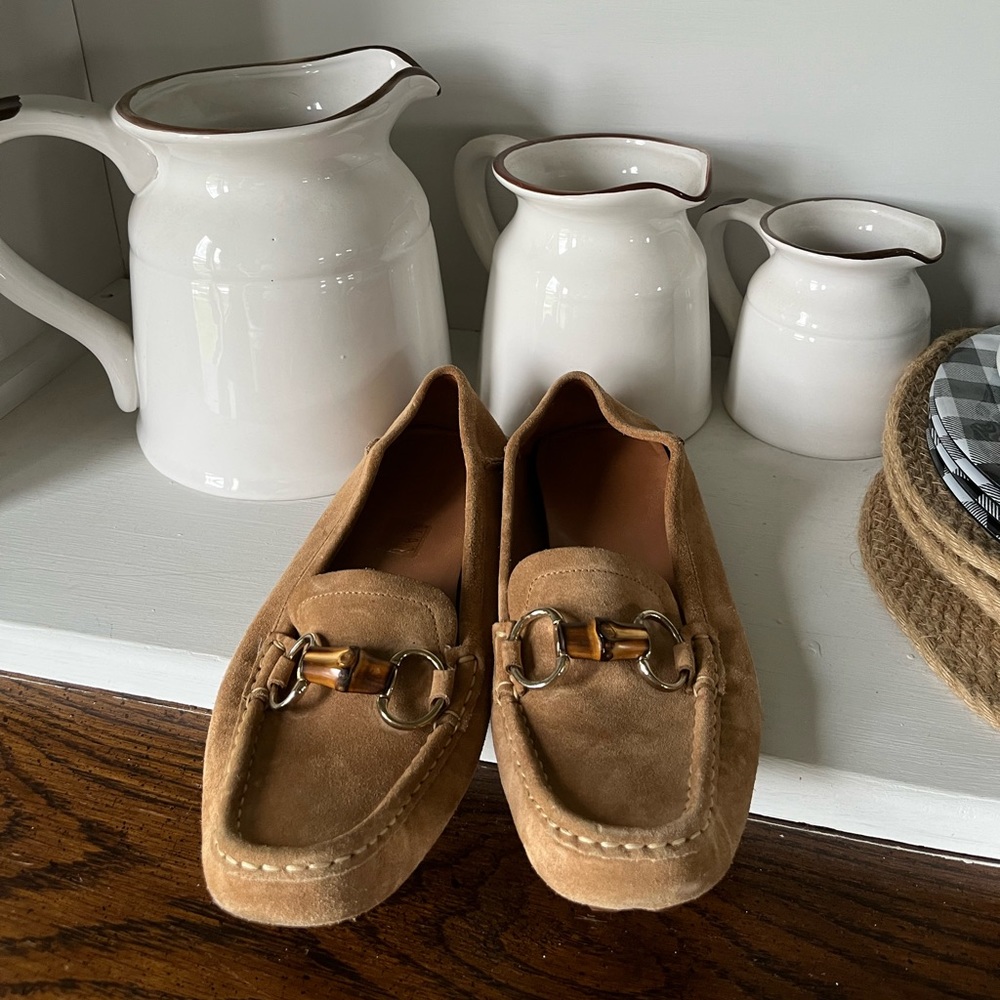 Authentic Gucci Women’s Horsebit Driving Loafers